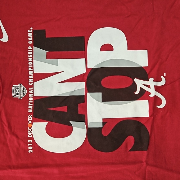 2013 Nike Alabama Football BCS Edition Shirt - Picture 2 of 3